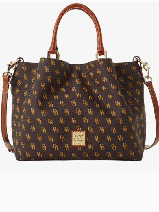 Dooney & Bourke Handbags - Dooney & Bourke Gretta Brenna Satchel Purse Handbag